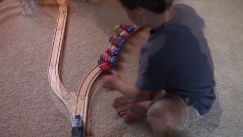 Toddler Baby Answer To How Save 6 People From Railway Moving Train Without Death