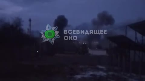 Russian air strike in the Berdichev area, Zhytomyr region.