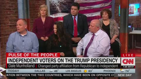 CNN Tries To Drive Point Home With Panel — Independents Aren't Happy With Trump