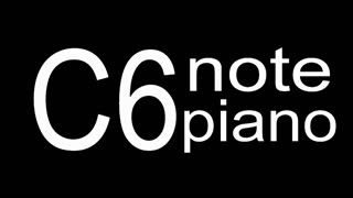 C6 Piano Note