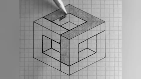 Simple Illusion draw 3D