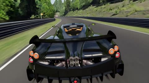 Pagani Huayra vs Nordschleife | BeamNG.Drive