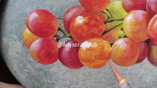 Painting ideas | Grapes painting