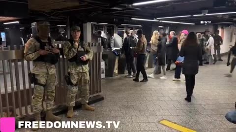 🔴 NYC SUBWAYS UNDER MARTIAL LAW (WHAT DO THEY KNOW THAT WE DONT?)