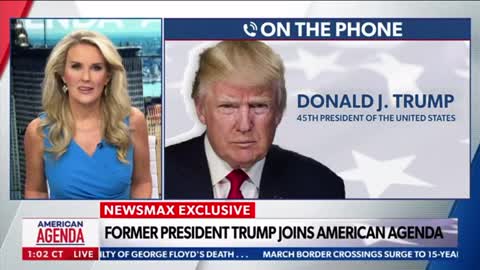THE 45th PRESIDENT FULL INTERVIEW NEWSMAX APRIL 6th 2021