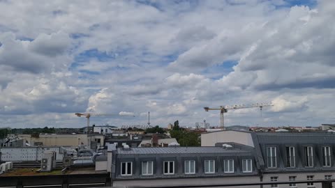 Sitting on top of Berlin's sky view.