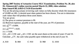 Exam LTAM exercise for November 5, 2021