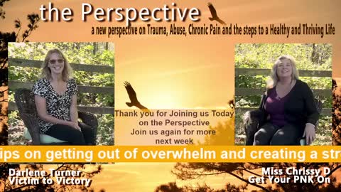 the Perspective Building resilience ep. 42 with Darlene Turner and Miss Chrissy D