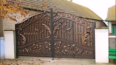 Most beautiful gate for a private House- Design Home