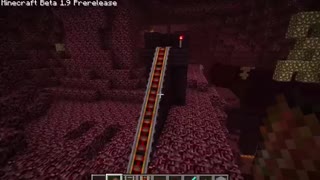 Minecraft Beta 1.9 : AMCATS - Farming nether stronghold mobs Blazes, Magma cubes and Pigmen.