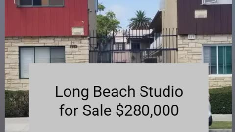 Long Beach CA Condo for Sale: 617 Cedar for $280k
