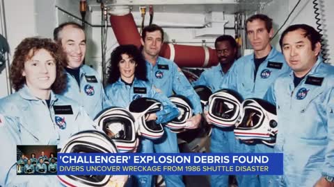 Space Shuttle Challenger wreckage found