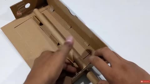 Make a model out of cardboard