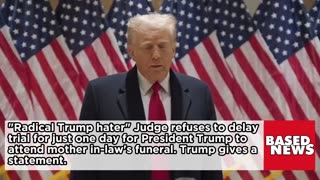 "He's a RADICAL Trump Hater" | Trump gives statement about Trial & New Hampshire