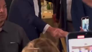 Trump Met With Patriotic Crowd At Wedding In Epic Moment