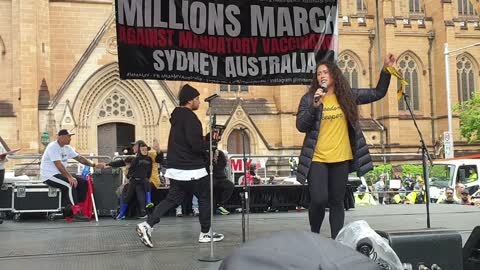 2021-11-27 - Millions March (Sydney) - Stevie Nupier