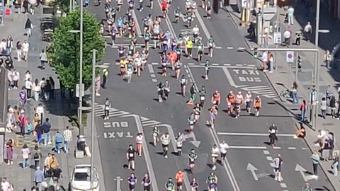 La Maraton en Madrid el año pasado vista desde...¿ dónde ? .