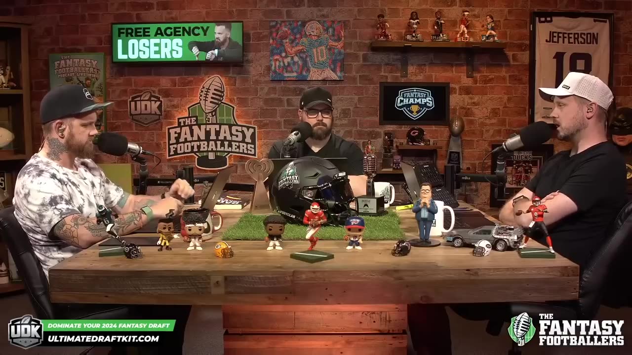 Free Agency Winners & Losers + Jason’s Voice Mystery | Fantasy Football 2024 - Ep. 1561