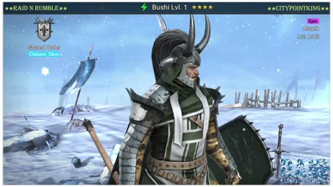 Raid Shadow Legends - Bushi - Classic Skin