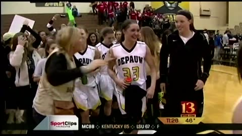 March 14, 2014 - DePauw Advances to 'Elite 8' of NCAA Hoops Tourney