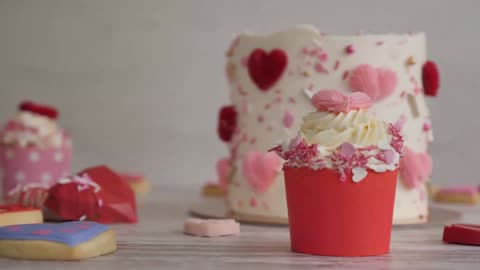 Valentine's Day cakes and cookies_batch