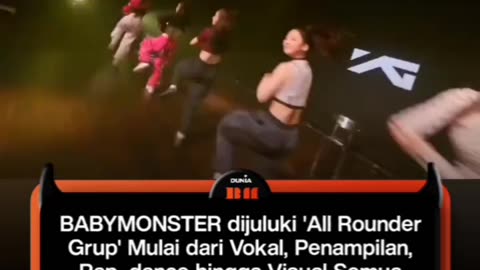 "all rounder grup" the complete character of babymonster person