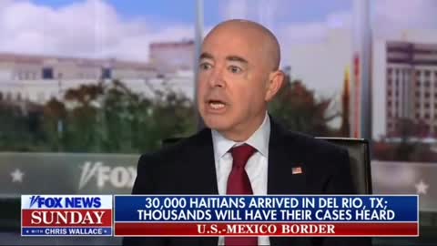 DHS Sec Mayorkas Says Between 10 to 12,000 Haitian Migrants Have Entered the Country