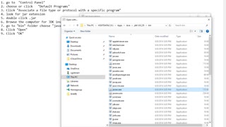 IPGraySpace: How to associate jar file in windows 10