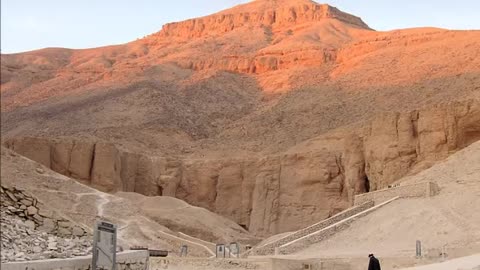 The Pharaonic Valley of the Kings in Egypt in Luxor (Thebes)