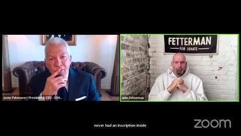 Host tries, fails to understand Fetterman's broken rant on "Liberty of Stachoo"