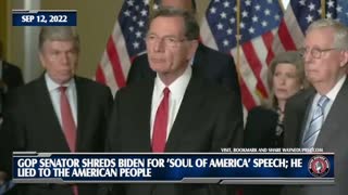 GOP Senator Shreds Biden; 'Lied To The American People'