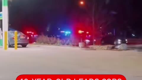 13 year old being chase by cops...