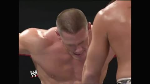 John Cena vs. Shawn Michaels Raw April 23, 2007 (1/2)