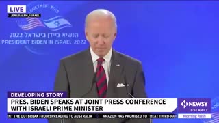 Bumbling Joe Biden Can Only Call On Specific Reporters