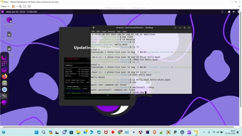 Rhino Linux First impressions