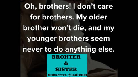 Brother's Quotes