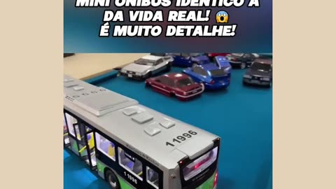 Mini bus identical to the 917H bus in the City of São Paulo