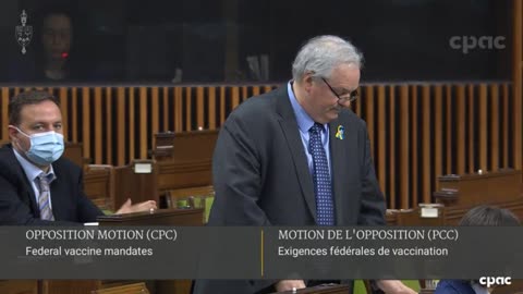Debate on Motion to End Vaccine Mandates Mar24-22 -Part 4of21 ⚜️ Luc Theriault (BQ)