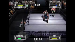 Faarooq Ring Run - WWF No Mercy - Game Play Only