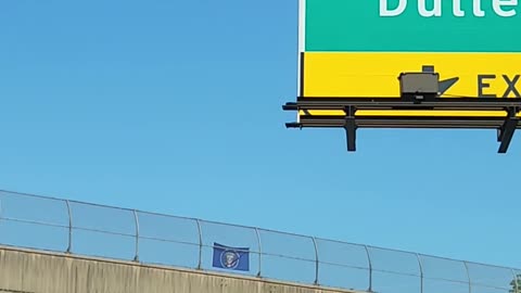 Part 2 US President Seal Flags on I-66