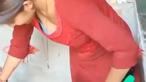 Hot cleavage show sexy bhabhi vlog #vlog