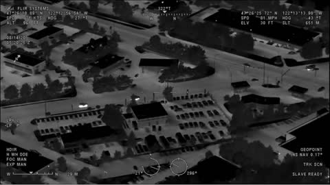 Nighttime Police Pursuit... Foot Bail... Night Vision... K9