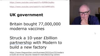 UK medical officer advisor on vaccines is given a job with Moderna (Dr. John Campbell) 19-08-23