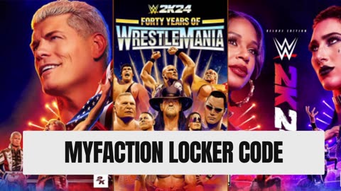 WWE 2k24 Locker Code You Can Use Now