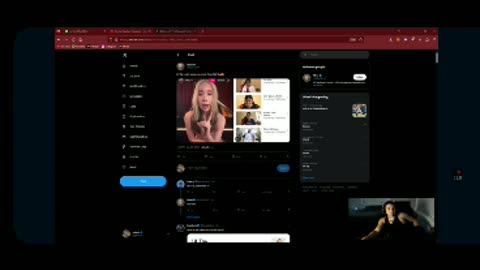 Ganval searches n3on twitter about liltay and ac7ionman hang out with woahvicky part2 10/3/23 rumble live