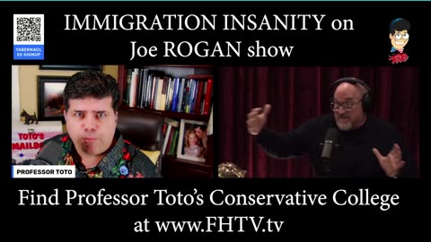Professor Toto exposes IMMIGRATION INSANITY