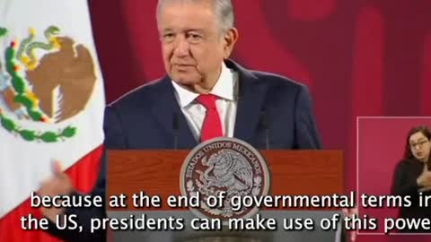 Trump "did not respond" to Mexican President's request to pardon Wikileaks' Julian Assange.