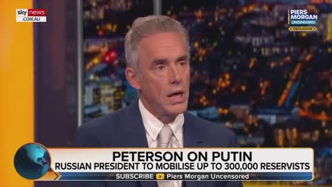 ‘Naïve’ to think Russia will lose war, says Dr Jordan Peterson