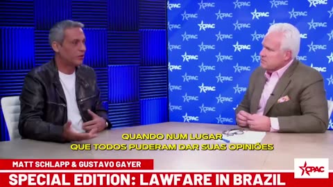 Entrevista em inglês para o canal CPAC - Denunciando a ditadura no Brasil