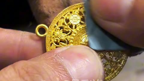 Full process of making a Gold Coin #viral #trending #shortvideo #gold #shorts #short #reels